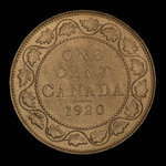 Canada, Georges V, 1 cent : 1920