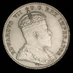 Canada, Édouard VII, 10 cents <br /> 1906