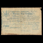 Canada, Compagnie de la Baie d'Hudson, 1 shilling <br /> 1840