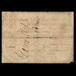 Canada, Compagnie de la Baie d'Hudson, 5 shillings <br /> 1850