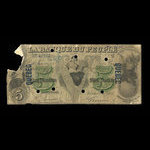 Canada, Banque du Peuple (People's Bank), 5 dollars <br /> 6 novembre 1885