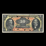 Canada, Banque Internationale du Canada, 10 dollars <br /> 17 octobre 1911