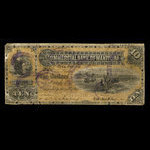 Canada, Commercial Bank of Manitoba, 10 dollars : 1 mai 1885