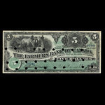 Canada, Farmers Bank of Canada, 5 dollars <br /> 2 janvier 1907