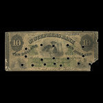 Canada, St. Stephen's Bank, 10 dollars <br /> 1 février 1886