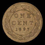 Canada, Victoria, 1 cent <br /> 1897
