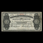 Canada, Terre-Neuve - Département des travaux publics, 1 dollar <br /> 1902