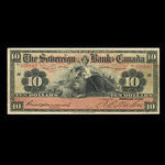 Canada, Sovereign Bank of Canada, 10 dollars <br /> 1 mai 1905