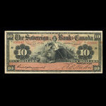 Canada, Sovereign Bank of Canada, 10 dollars : 1 mai 1905