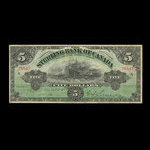 Canada, Sterling Bank of Canada, 5 dollars <br /> 25 avril 1906
