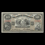 Canada, Banque Nouvelle-Écosse, 10 dollars <br /> 2 janvier 1935