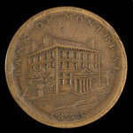 Canada, Banque de Montréal, 1/2 penny : 1838