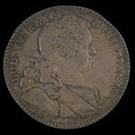 France, Louis XV, aucune dénomination : 1725