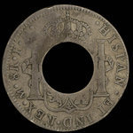 Canada, Province de l'Île-du-Prince-Édouard, 5 shillings <br /> 1813