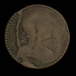 Canada, inconnu, 1/2 penny <br /> 1838