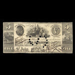 Canada, Ben Smith, 5 shillings <br /> 4 juin 1835