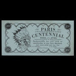Canada, Ville de Paris, 25 cents <br /> 31 juillet 1956