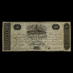 Canada, Bank of Canada, 50 dollars <br /> 25 août 1818