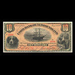 Canada, Union Bank of Newfoundland, 10 dollars <br /> 1 mai 1889