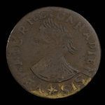 Canada, inconnu, 1/2 penny <br /> 1811