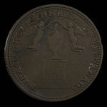 Canada, inconnu, 1/2 penny <br /> 1816