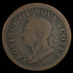 Canada, Province de la Nouvelle-Écosse, 1 penny <br /> 1832