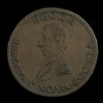 Canada, inconnu, 1/2 penny <br /> 1814