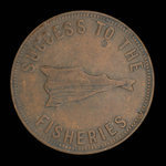 Canada, E.L. Lydiard, 1 cent <br /> 1860