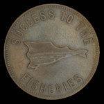 Canada, E.L. Lydiard, 1 cent <br /> 1860