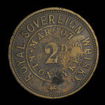 Canada, Margot's Klondyke, 2 pence <br /> 1899