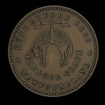 Canada, Rutherford Brothers, 1/2 penny <br /> 1846
