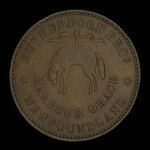Canada, Rutherford Brothers, 1/2 penny <br /> 1846