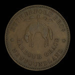 Canada, Rutherford Brothers, 1/2 penny : 1846