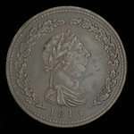 Canada, inconnu, 1 penny <br /> 1813