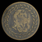 Canada, inconnu, 1/2 penny <br /> 1812