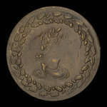 Canada, inconnu, 1/2 penny <br /> 1812