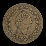 Canada, inconnu, 1/2 penny <br /> 1812