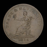Canada, inconnu, 1 penny <br /> 1814