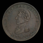 Canada, inconnu, 1/2 penny <br /> 1813