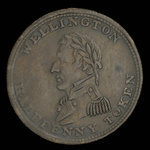 Canada, inconnu, 1/2 penny <br /> 1814