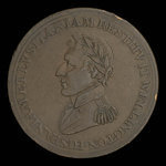 Canada, J.K. Picard, 1/2 penny <br /> 1812