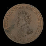 Canada, inconnu, 1/2 penny <br /> 1812