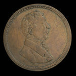 Canada, inconnu, 1/2 penny <br /> 1830