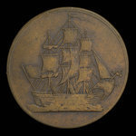 Canada, inconnu, 1/2 penny <br /> 1812