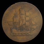 Canada, inconnu, 1/2 penny <br /> 1815