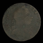 États-Unis d`Amérique, inconnu, 1/2 penny <br /> 1838