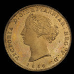 Canada, Province de la Nouvelle-Écosse, 1/2 penny <br /> 1856