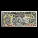 Canada, Canadian Bank of Commerce, 10 dollars <br /> 1 mai 1912