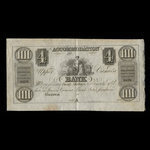 Canada, Accomodation Bank, 4 dollars <br /> 1837