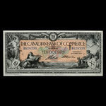 Canada, Canadian Bank of Commerce, 10 dollars <br /> 2 janvier 1917